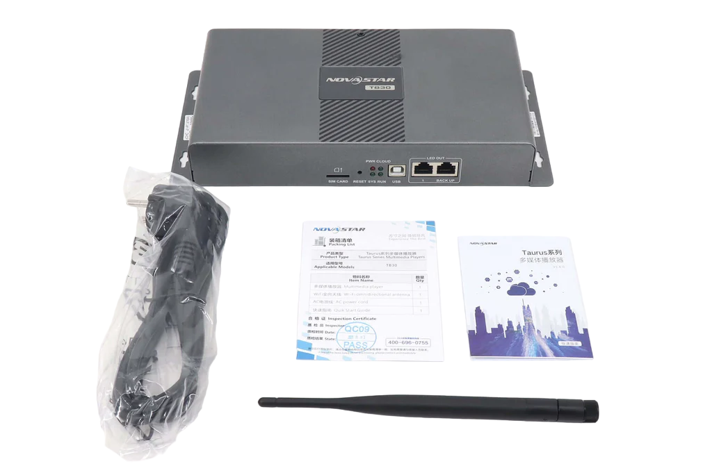 Taurus TB30-4G Novastar Controladora De Led Player