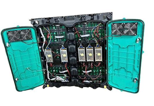 Painel de LED P4 Outdoor 0,96m x 0,96m (LxA) Verde