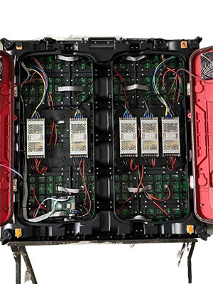 Painel de LED P5 Outdoor 0,96m x 0,96m (LxA) Vermelho