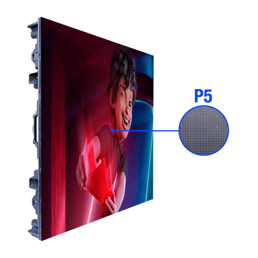 Painel de LED P5 Indoor 0,96m x 0,96m (LxA)